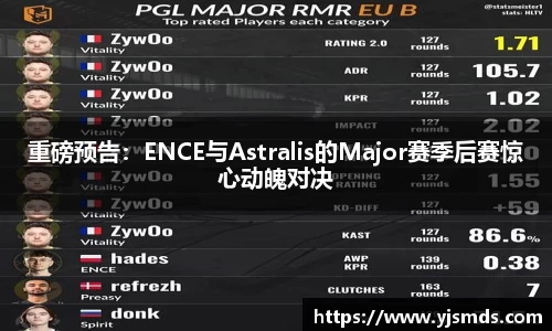 重磅预告：ENCE与Astralis的Major赛季后赛惊心动魄对决